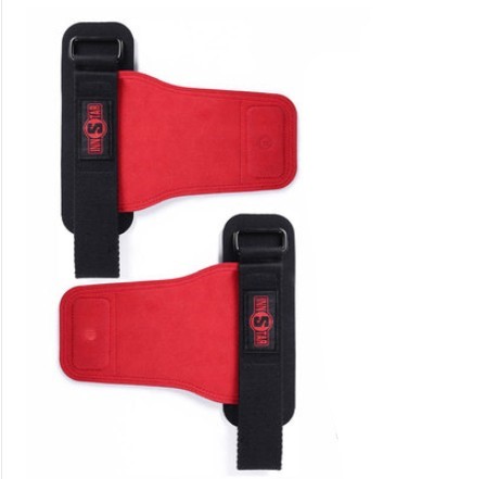 Heavy Duty Lifting Strap in Red & Black, strong and ergonomic